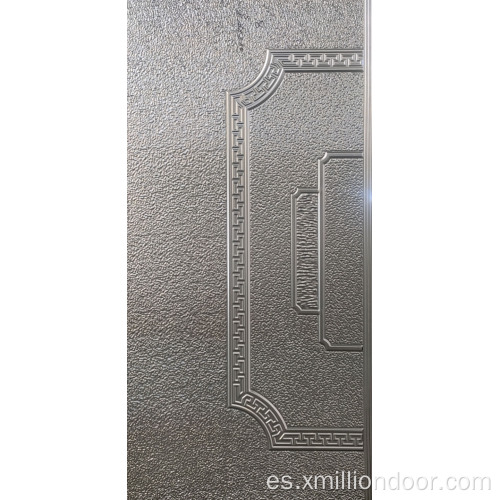Placa de puerta de acero estampado de diseño elegante